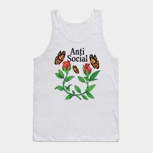 Anti Social Butterfly Tank Top